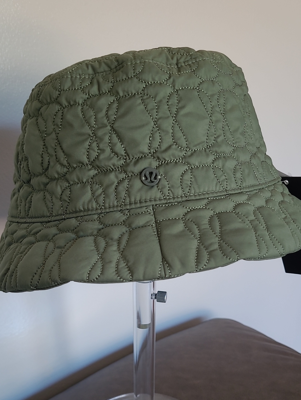 Lululemon Reversible Quilted Bucket Hat S/M Olive Green Primaloft Casual Gorp